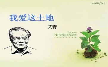 艾青诗选600字读后感6篇