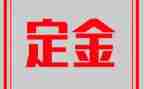 定金合同优质8篇