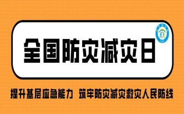 防灾日活动总结优质5篇