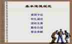 礼仪规范心得体会6篇