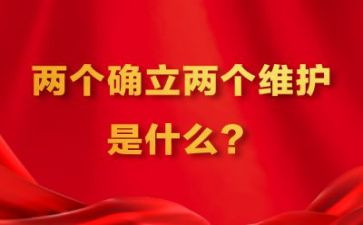 两个确立心得体会推荐5篇