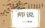 观看师说心得体会精选7篇