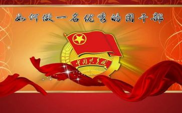 团干部竞选演讲稿300字5篇